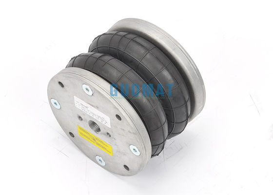 کیسه هوای ماشین صنعتی فنر هوای پیچ خورده دو نوع زیر سوراخ رزوه‌دار 4XM8