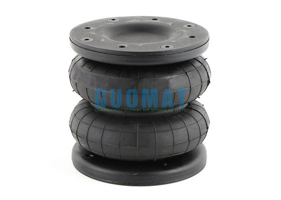 TS16949 دو فنر هوا پیچ خورده بالش باد هوا 205 میلی متر ارتفاع تجهیزات تعلیق