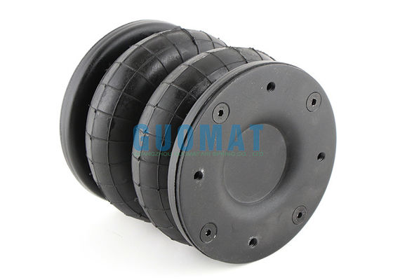 TS16949 دو فنر هوا پیچ خورده بالش باد هوا 205 میلی متر ارتفاع تجهیزات تعلیق