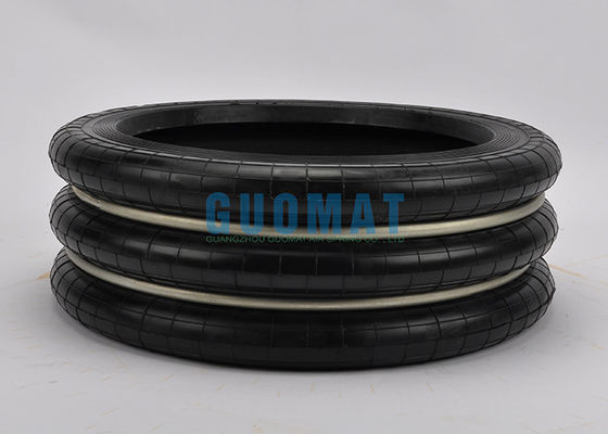 بالشتک هوای لاستیکی S-200-3R فنر بادی صنعتی پیچ خورده سه گانه برای دستگاه پانچ یوکوهاما