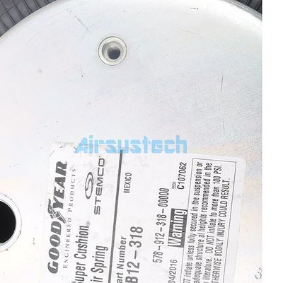 Goodyear 1B12-318 یک بهار هوایی تک پیچ جایگزین Contitech FS 330-11CI کوله هوا
