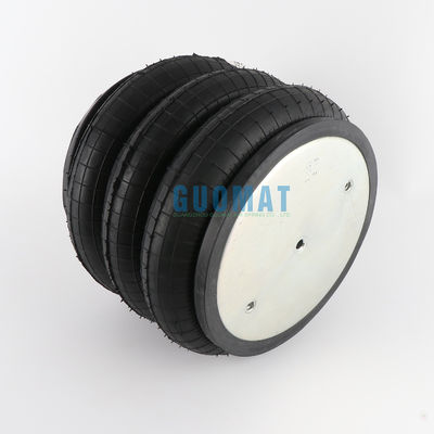 قطعات اتوماتیک 3B12-304 Goodyear Air Spring Cross W01-358-8013 Air Spring Triple Convoluted Air Bag FT330-29 Ci 1/4 NPT