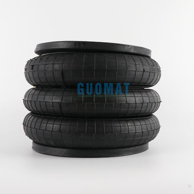 قطعات اتوماتیک 3B12-304 Goodyear Air Spring Cross W01-358-8013 Air Spring Triple Convoluted Air Bag FT330-29 Ci 1/4 NPT