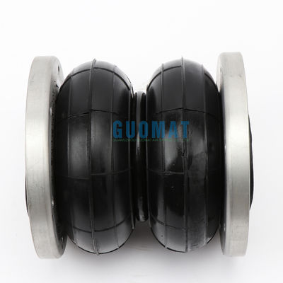 Guomat صنعتی هوافروختن 2H160166 دو لوله ای از لاستیک دو طرفه با فلنج