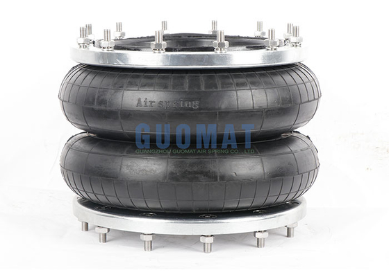 255mm ارتفاع فلنج هوا بهار 380mm لاستیک هوا Bellows برای تجهیزات صنعتی سنگین