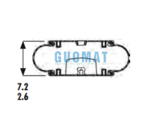 W013586920/W013587043 فایرستون لاستیک هوافروشی 1B12-305 Goodyear صنعتی هوافروشی