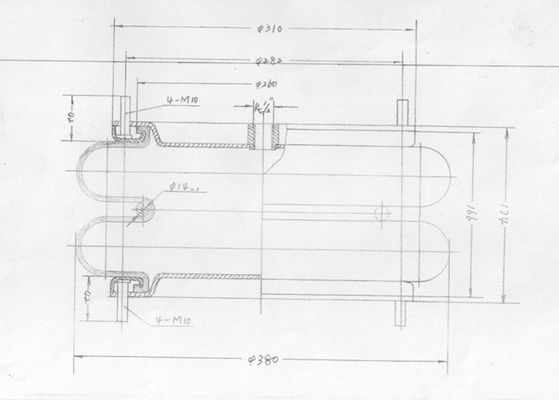 W01-R58-4064 کیسه های هوا Firestone جایگزین 14 1/2 X 2 DUNLOP SP 257 GIGANT 881205
