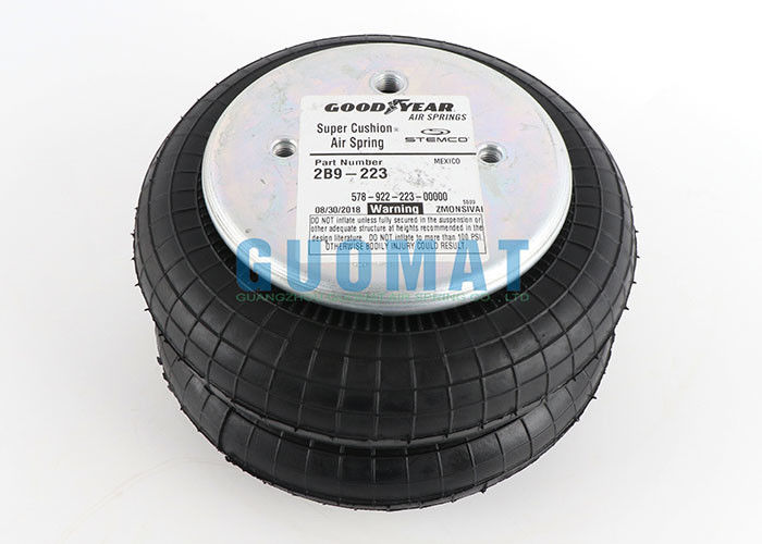 فنر بادی صنعتی 2B9-223 دمکن لاستیکی 578-92-3-211 تعلیق بالابر بادی دوبل پیچ خورده