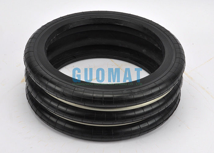 بالشتک هوای لاستیکی S-200-3R فنر بادی صنعتی پیچ خورده سه گانه برای دستگاه پانچ یوکوهاما