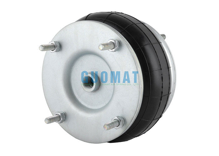 فنر بادی تعلیق صنعتی FS 138-8 DS 8''X1 کیسه هوای لاستیکی پیچیده تکی با حلقه فلنج