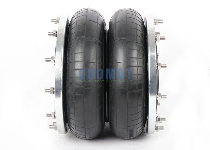 255mm ارتفاع فلنج هوا بهار 380mm لاستیک هوا Bellows برای تجهیزات صنعتی سنگین