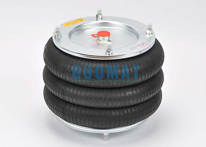 12"x3 Norgren Rubber Air Bag M/31123 Industrial Machine Air Spring With Steel Bolts