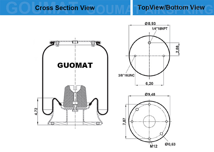 CONTITECH 4154NP05 کیسه هوا SPRING برای DAF 656991 - French car 5010239252