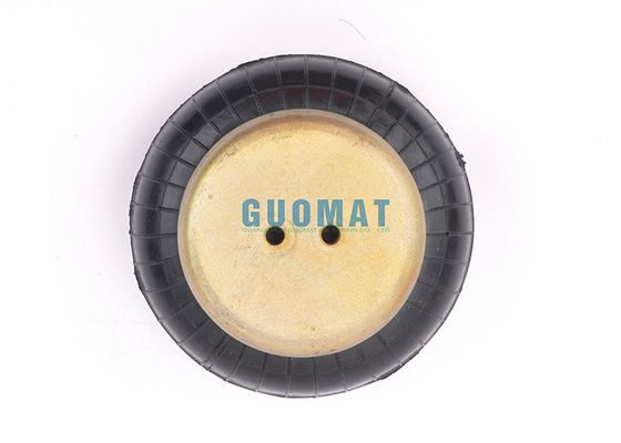 زیر هوای صنعتی پر شده از گاز Contitech FS40-6 با پرس های فنری هوا پیچ خورده صفحه پوششی