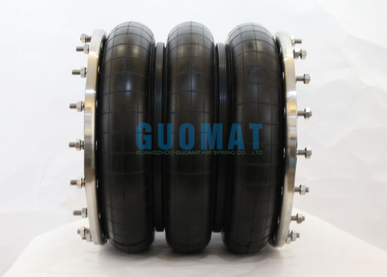 Durable Rubber W01-358-7761 Firestone Flange Air Spring Style 312 Air Bellows For Industrial Machine