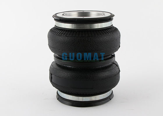 NO.2B5813 تعلیق هوای لاستیکی بالابر بادی فنر دوگانه پیچ خورده برای اتومبیل های اصلاح شده