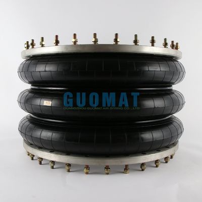 GUOMAT 3H630376 صنعتی سه گانه نوع پیچ و تاب هوا با حلقه فلنج