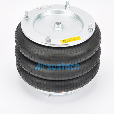 ContiTech FT412-32 DS تعویض بهار هوایی سه گره ای لاستیکی هواخوار تعویض سنگین