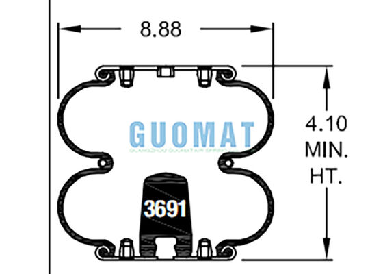 W01-358-6902 کیسه های هوا صنعتی Firestone FD 200-19 310 Contitech ربات هوا رباط