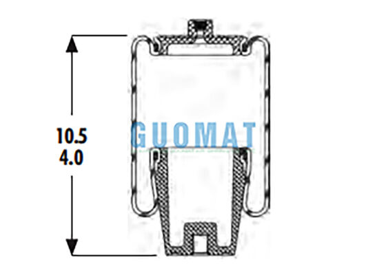 1S4-044 Goodyear تعلیق سنگین هوا ASC-08-7-194 لوله های پنوماتیک برای کابین کامیون
