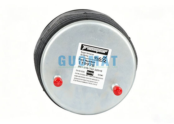 فایرستون W01-358-9978 فنر هوای لاستیکی غلتکی 1R12-668 مونتاژ بادکنک هوای کامیون گودیر