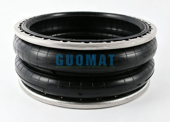 215 Double Air Bellow W01-358-7230 Firestone Air Spring حلقه های گره ای آلومینیومی