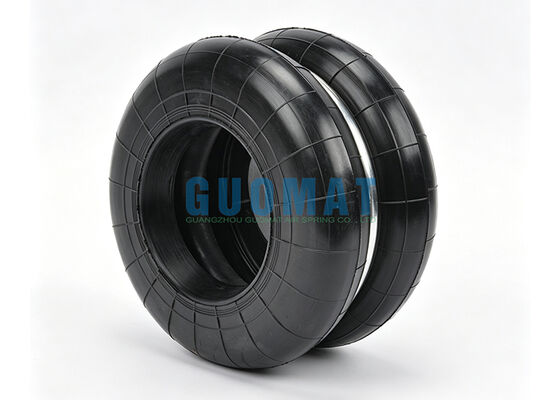 Rubber Air Bellows S-160-2/S-160-2R Double Convoluted Punch Press Airbag With Waist Ring