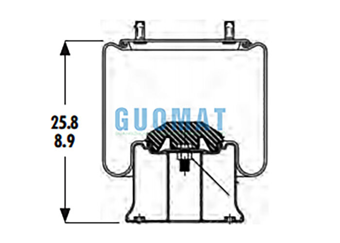 1R14-201 سیستم تعلیق هوا برای کامیون های سنگین Goodyear