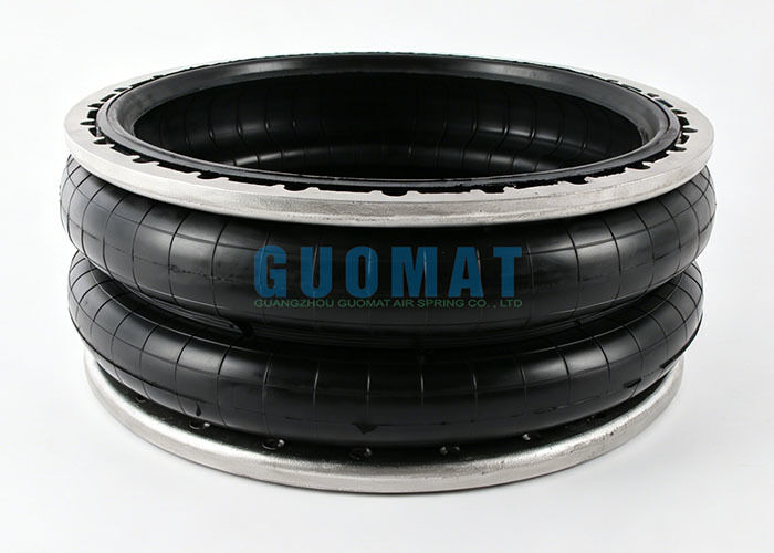 215 Double Air Bellow W01-358-7230 Firestone Air Spring حلقه های گره ای آلومینیومی