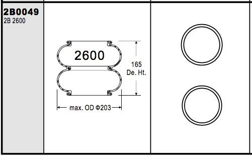 توان فشار فشار 4.6 پوند صنعتی فنر هوایی بهار هوایی شماره 224 0.2-0.8 M بدون فشار